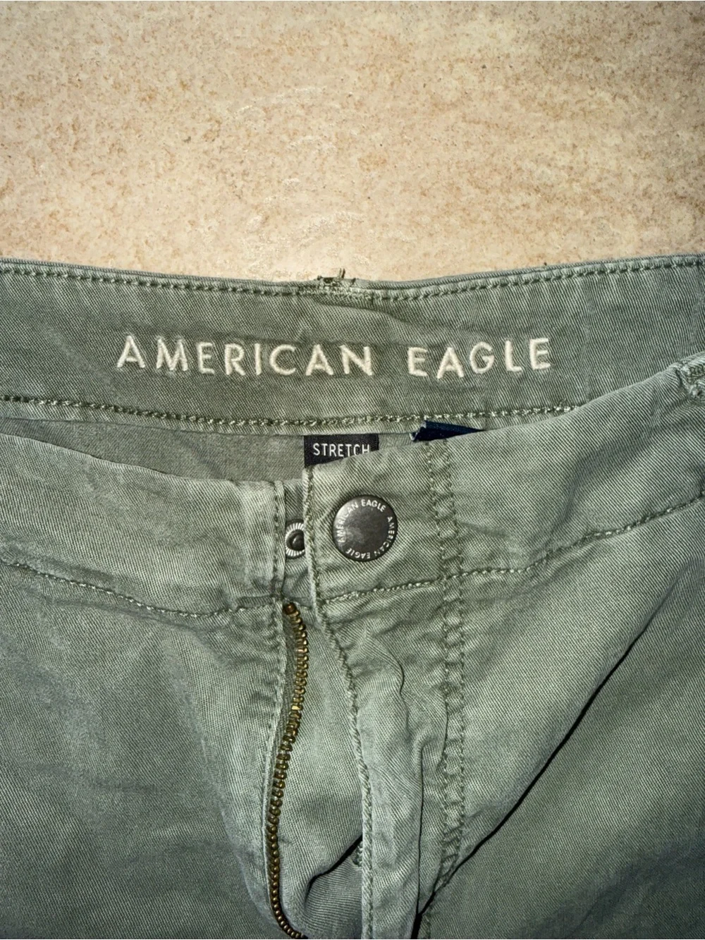 American Eagle Outfitters Women’s Olive Cargo Pants